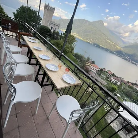 Panorama Cremia-casa Lina Дом отдыха Кремия